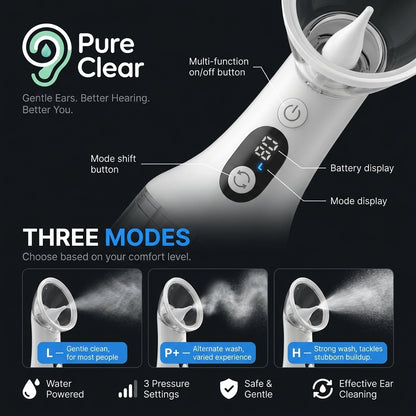 Pure Clear ™ Ear Cleanser V1 Pro